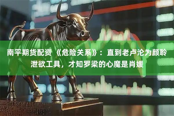 南平期货配资 《危险关系》：直到老卢沦为颜聆泄欲工具，才知罗梁的心魔是肖媛